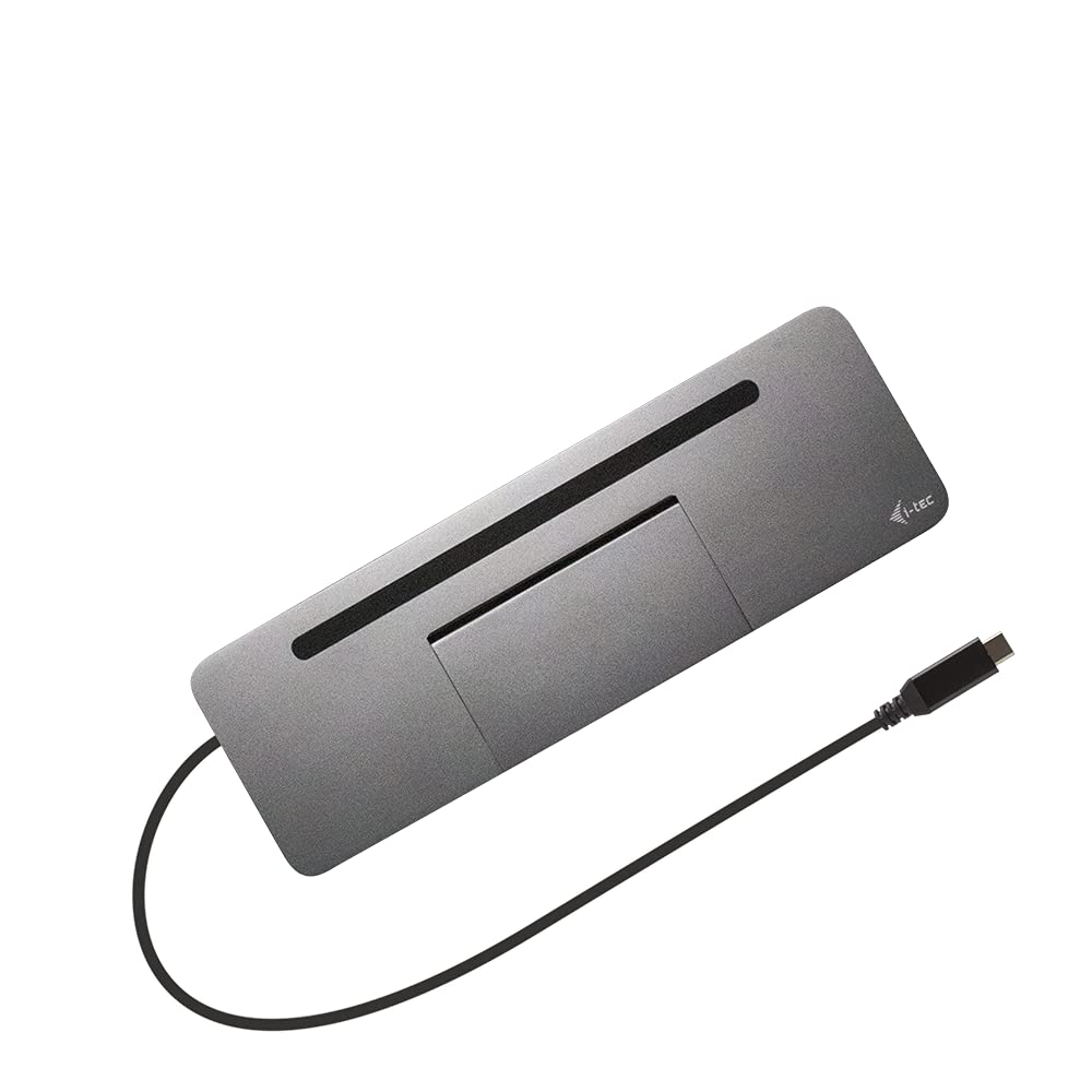 I-TEC USB-C Metal 4K 3xDisplay DS 1xHDMI 1xVGA 1xDP 1xSD+1xmicroSD Cardreader 1xGLAN 1x3.5mm Audio 2xUSB 3.0 2xUSB 2.0 1xUSB-C PD