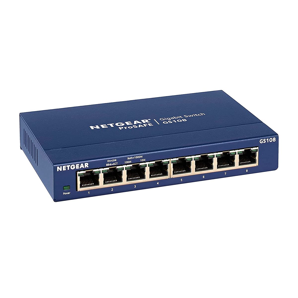 NETGEAR GS108GE Switch 8 ports Gigabit