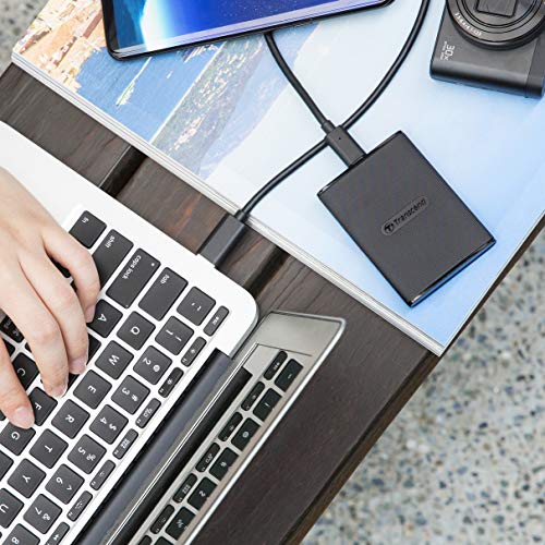 TRANSCEND ESD270C 1To External SSD USB 3.1 Gen 2 Type C