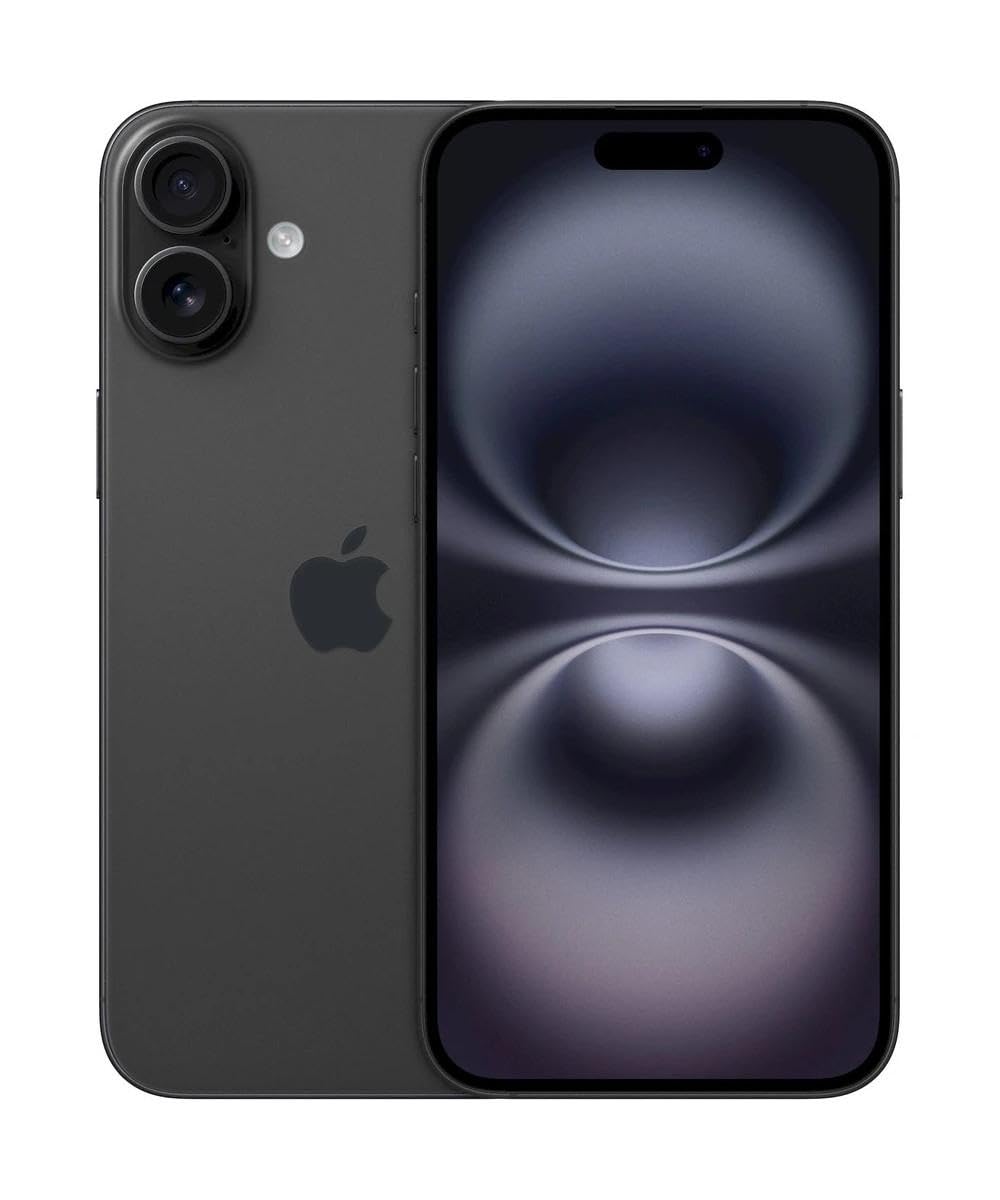 iPhone 16 Plus (6.7'' - 128 Go, 8 Go RAM - No EU, Garantie 1 an) Noir