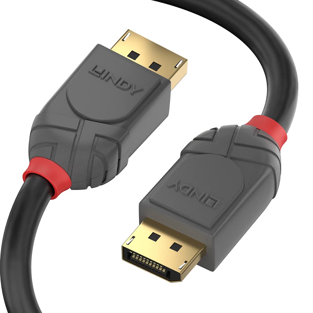 LINDY Câble DisplayPort 1.4 Anthra Line 1m