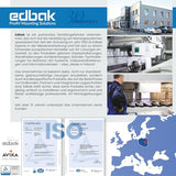 Support mural fixe Edbak TWB1 50"-86". Capacité de charge 80 kg 800x400 VESA