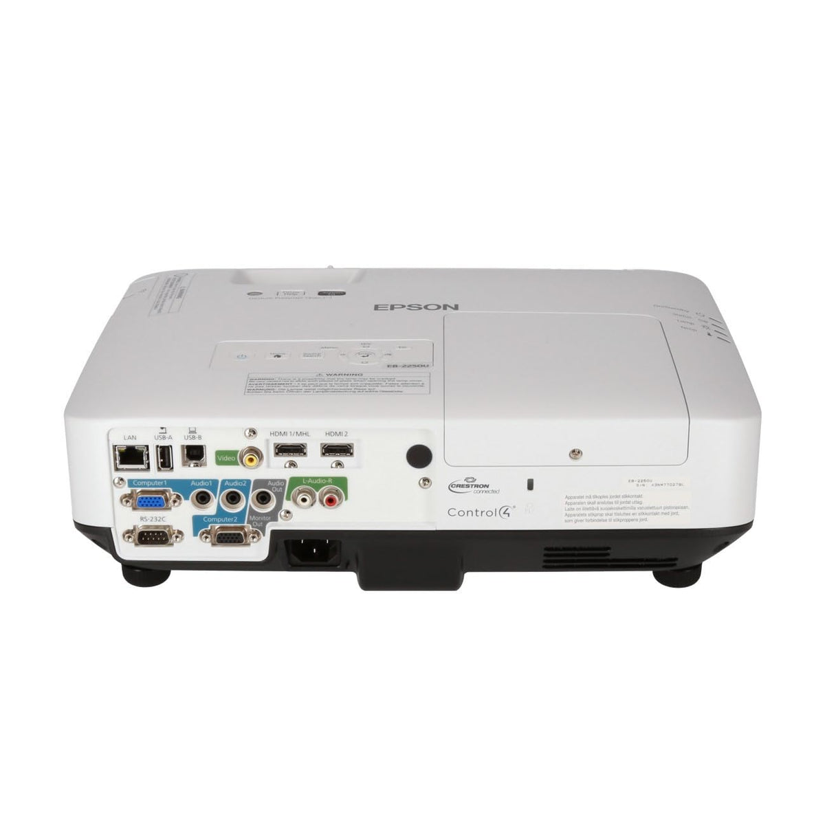 EPSON EB-2250U Projecteur LCD - WUXGA 1920x1200  - 5000 lumens  - 15000:1 - HDMI/VGA/Haut-parleurs - 3 ans RA