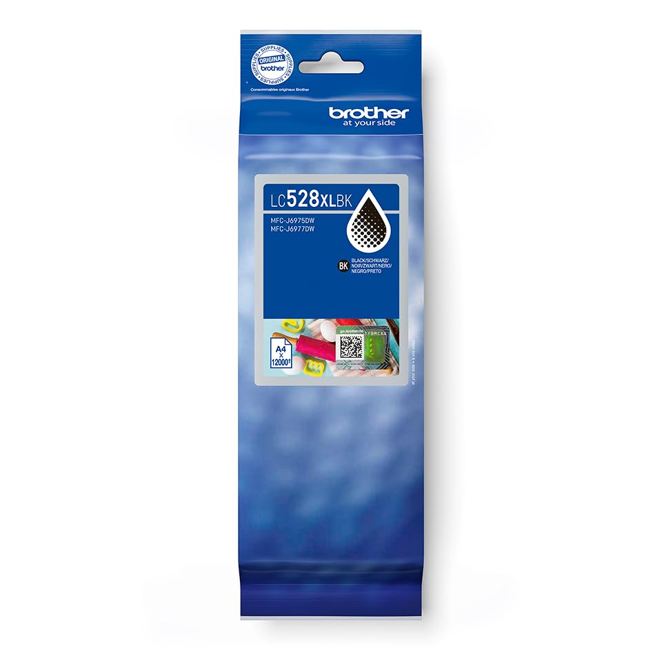 BROTHER LC528XLBK Black Ink Cartridge