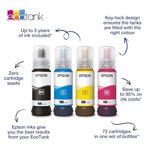 EPSON 1LB 104 EcoTank Yellow ink bottle