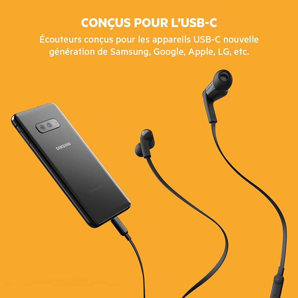 BELKIN SOUNDFORM - Headphones with USB-C Connector Black