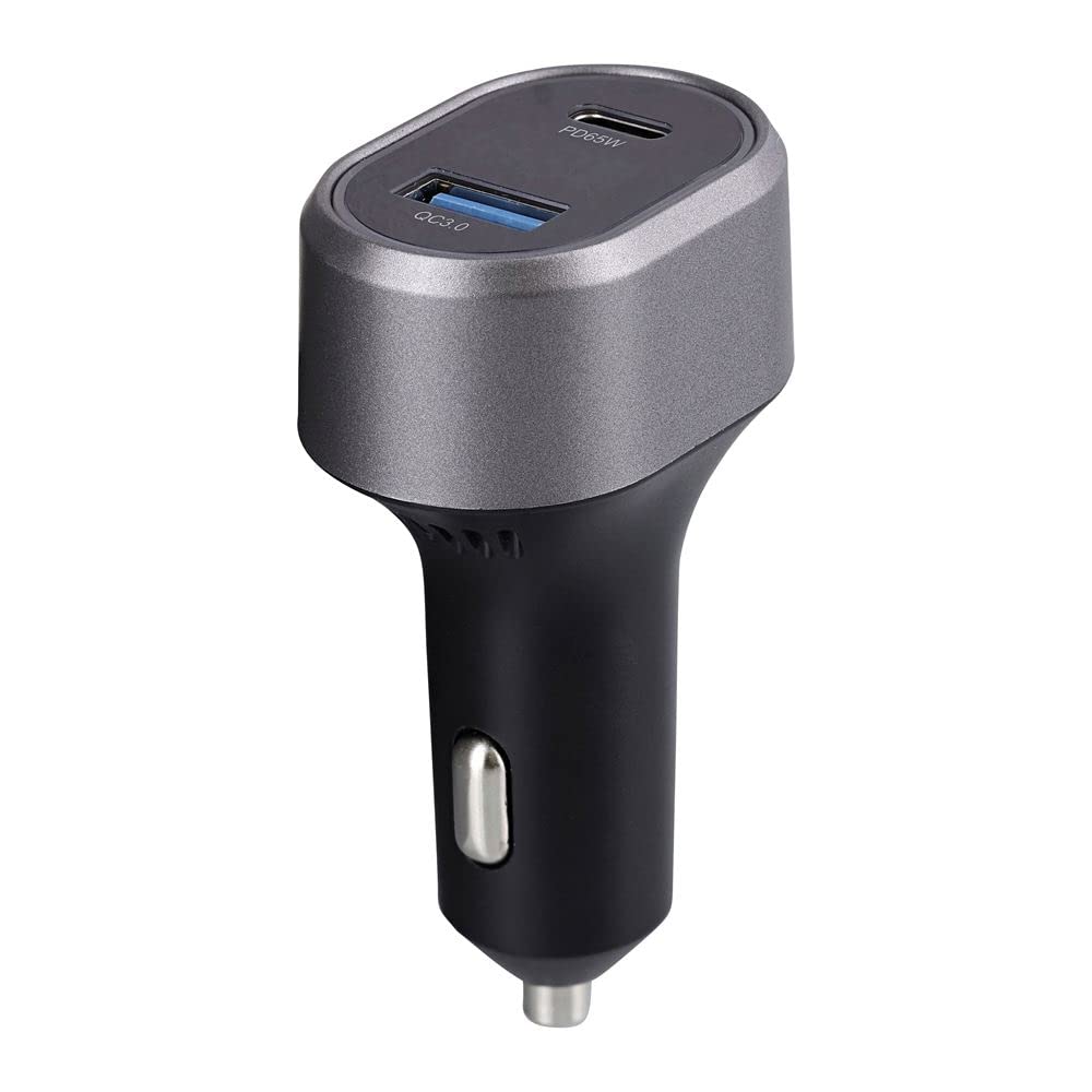 TNB 1x USB and 1x USB-C QC and PD 83W cigarette lighter charger