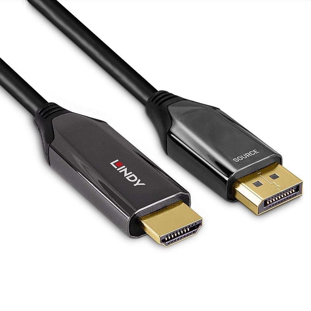 LINDY 2m Active DisplayPort 1.4 to HDMI 8K60 Cable