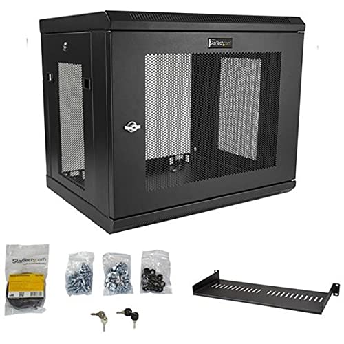 9U Wall-Mount Rack - 17 in. Deep
