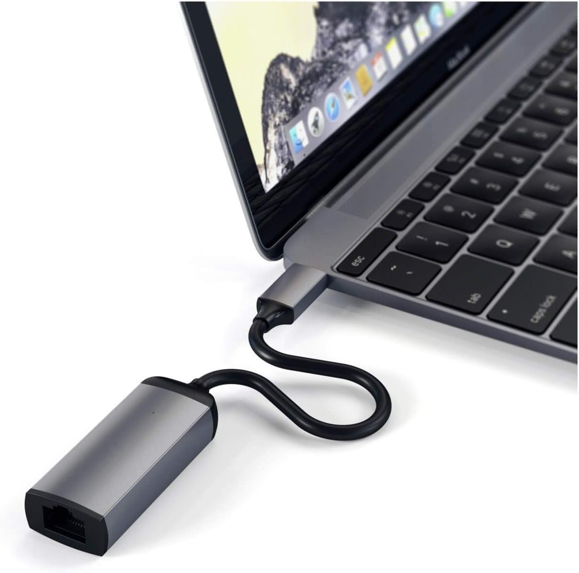 SATECHI Adpt. USB-C to Ethernet Sp.Gray