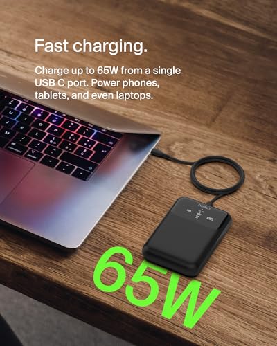 BELKIN 20k 65w Laptop Powerbank Digital display