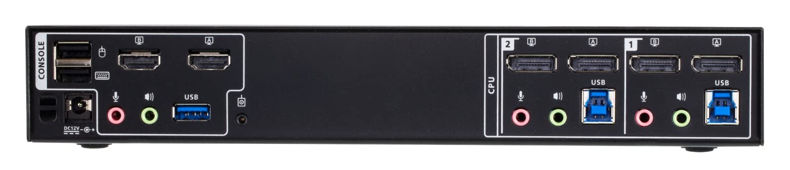 ATEN CM1942 commutateur écran, clavier et souris Noir