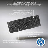 CHERRY Pack clavier & souris B.Unlimited 3.0 Sans fil noir