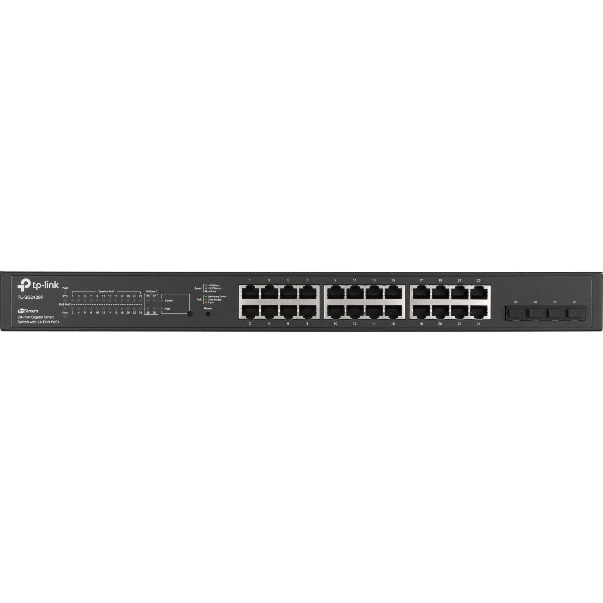 JetStream 28-Port Gigabit Smart Switch