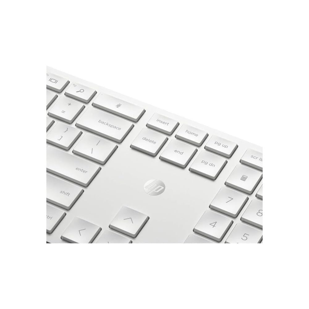 HP 650 Wireless Keyboard and Mouse Combo White