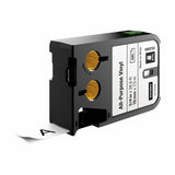 DYMO XTL Etiquette vinyle permanente multi-usage 19 mm x 7 m, noir/blanc