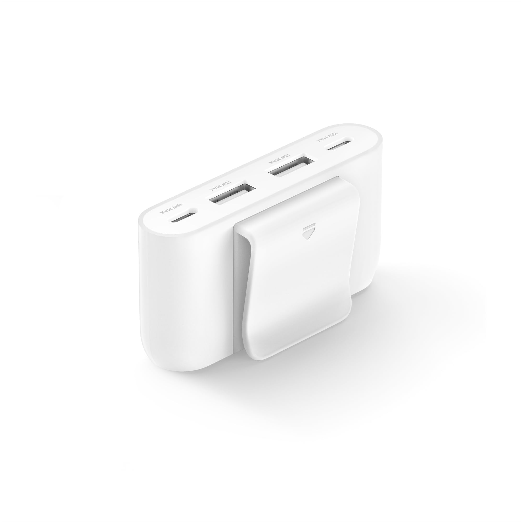 BELKIN BOOST CHARGE up to 30w 2xC + 2xA 4 Port Power Extender White