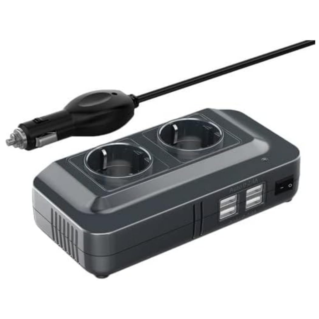 200W CAR CONVERTER 12/220V x2
