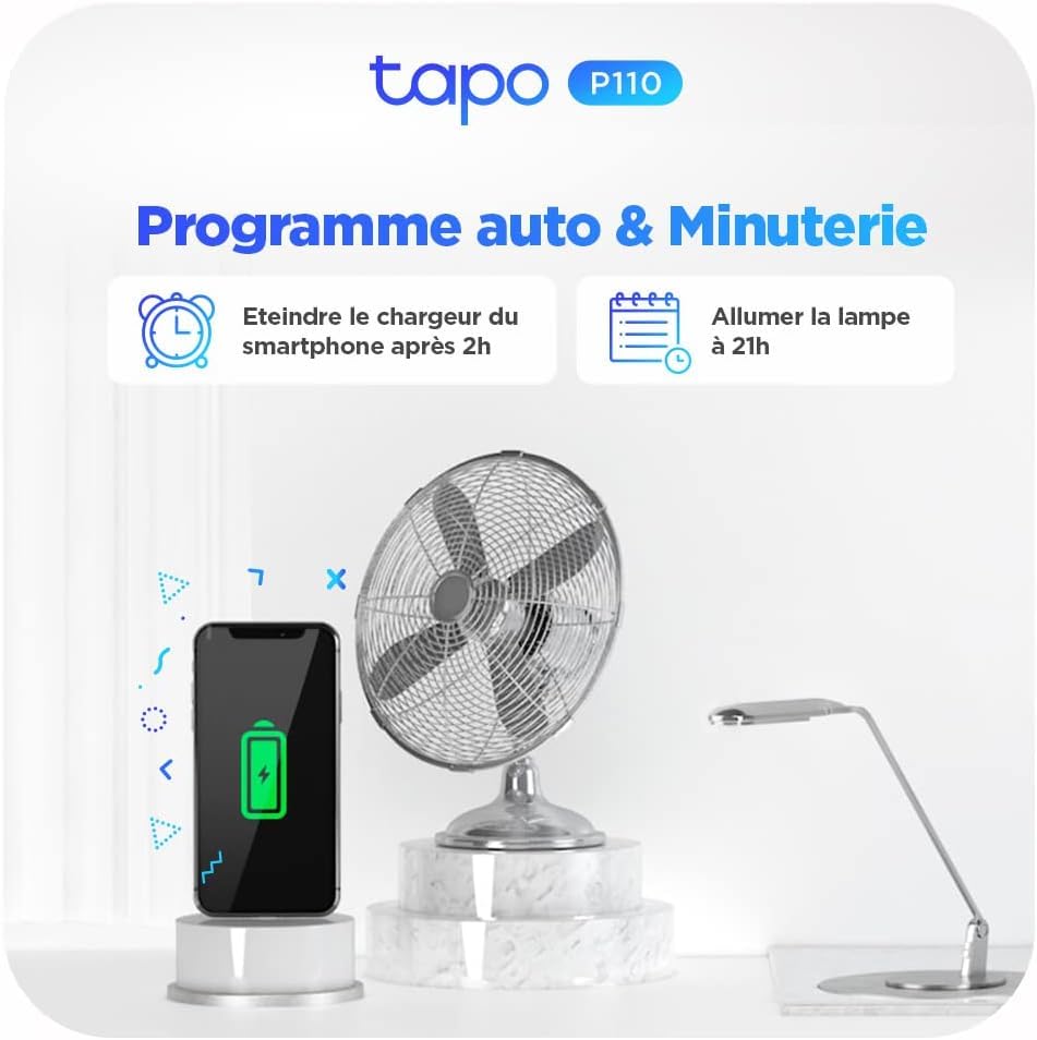 TP-LINK TAPO P110 Mini Smart Wi-Fi Socket Energy Monitoring Replace the EOL model HS110