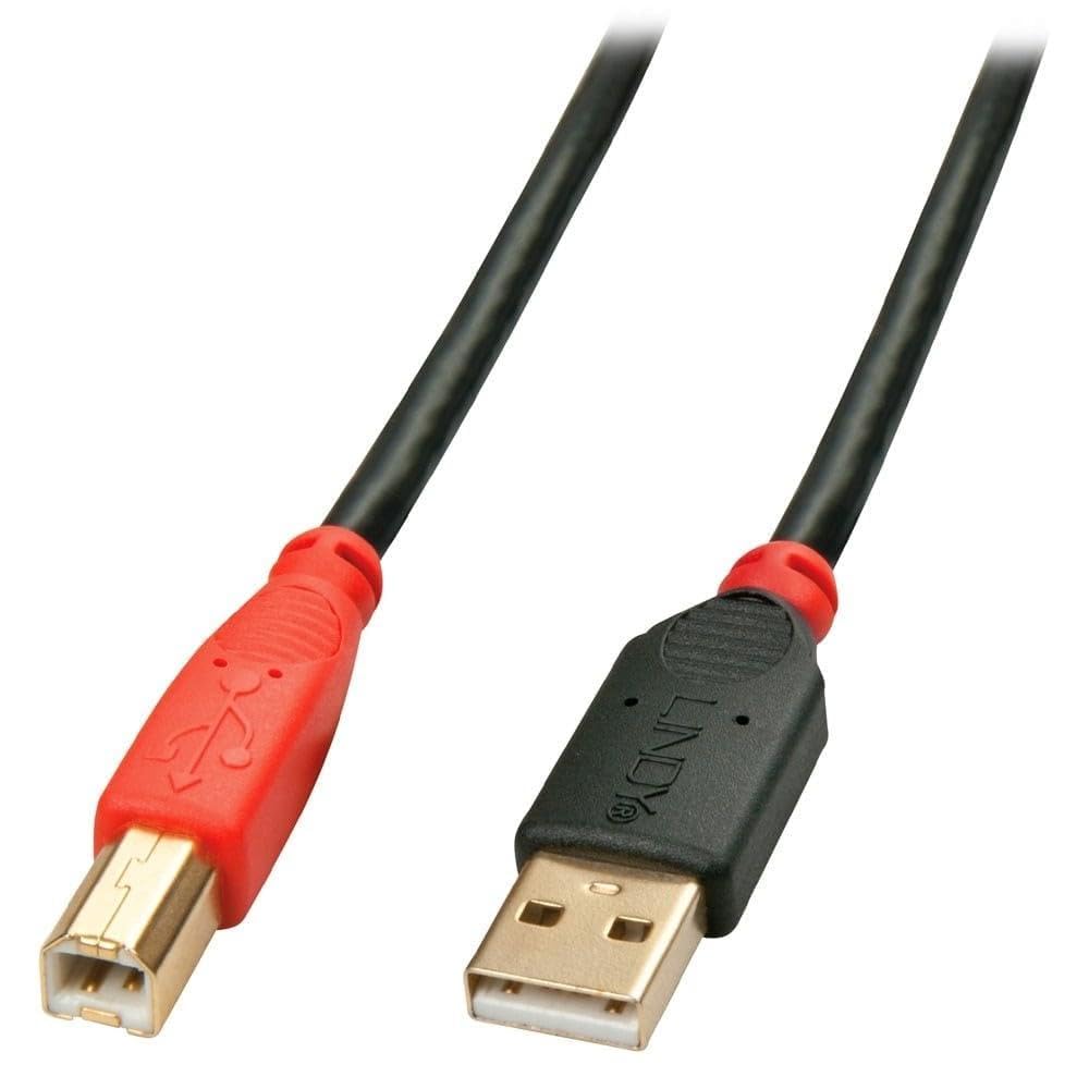 LINDY 10m USB2.0 Active Extension Cable A/B USB 2.0 High Speed up to 480MBit/s