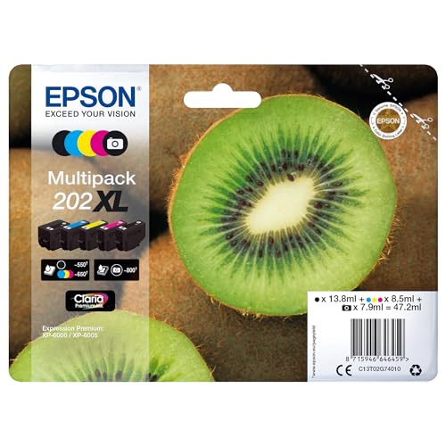 EPSON 1LB Singlepack Cyan 202XL Kiwi Clara Premium Ink