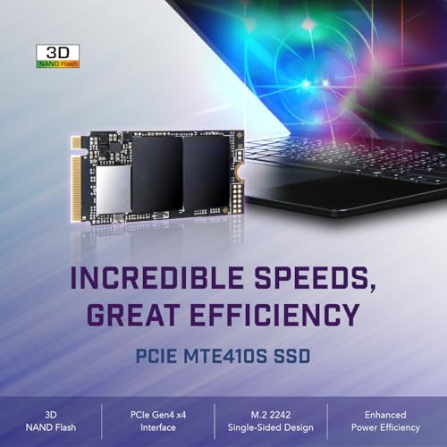 TRANSCEND 2To M.2 2242 PCIe Gen4x4 NVMe 3D TLC DRAM-less