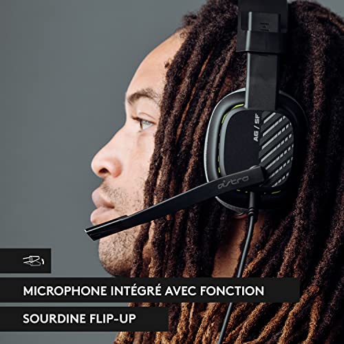 LOGITECH Astro Gaming A10 Gen 2 Headset full size wired 3.5 mm jack black