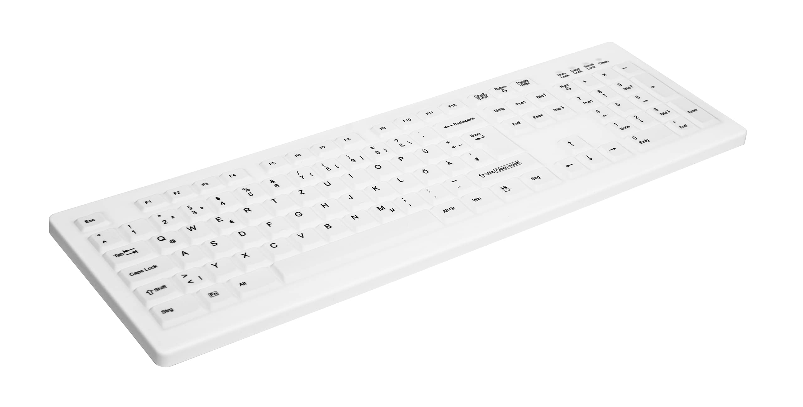 CONTOUR ACTIVE KEY Clavier filaire AK-C8100 FR blanc IP68