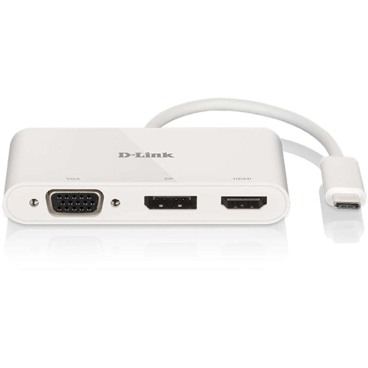 D-LINK USB-C 3-en-1 Adapter