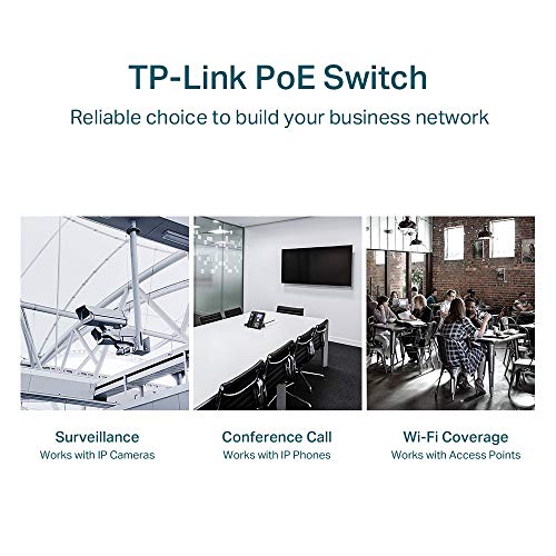 TP-Link TL-SG1428PE Switch 24P Gigabit PoE+250W & 2Giga/SFP
