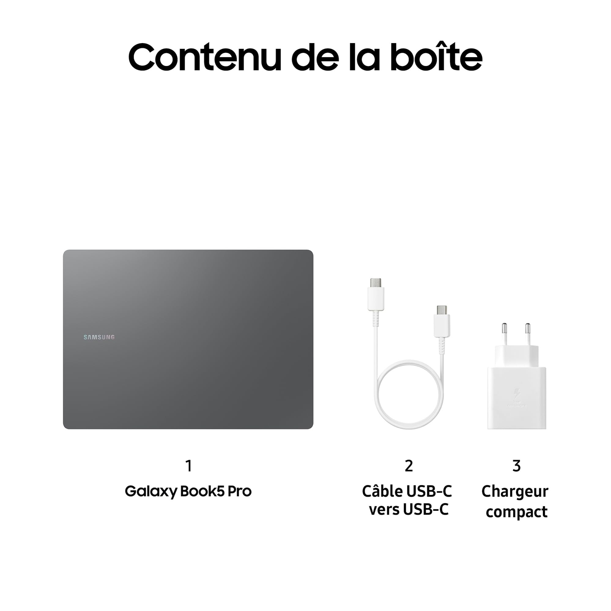 Samsung Galaxy Book5 Pro (14", Core Ultra 7, 16Go)