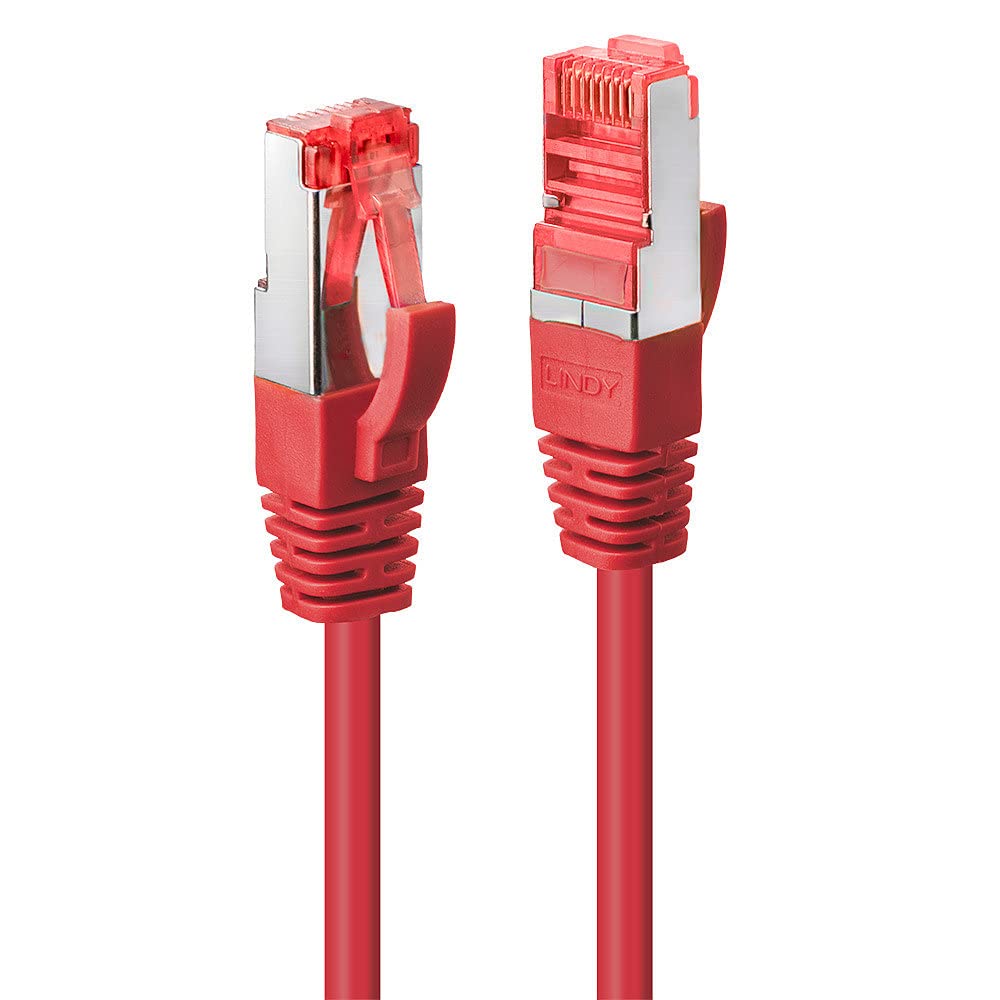 LINDY Cat.6 S/FTP Cable red 1m Patchcable