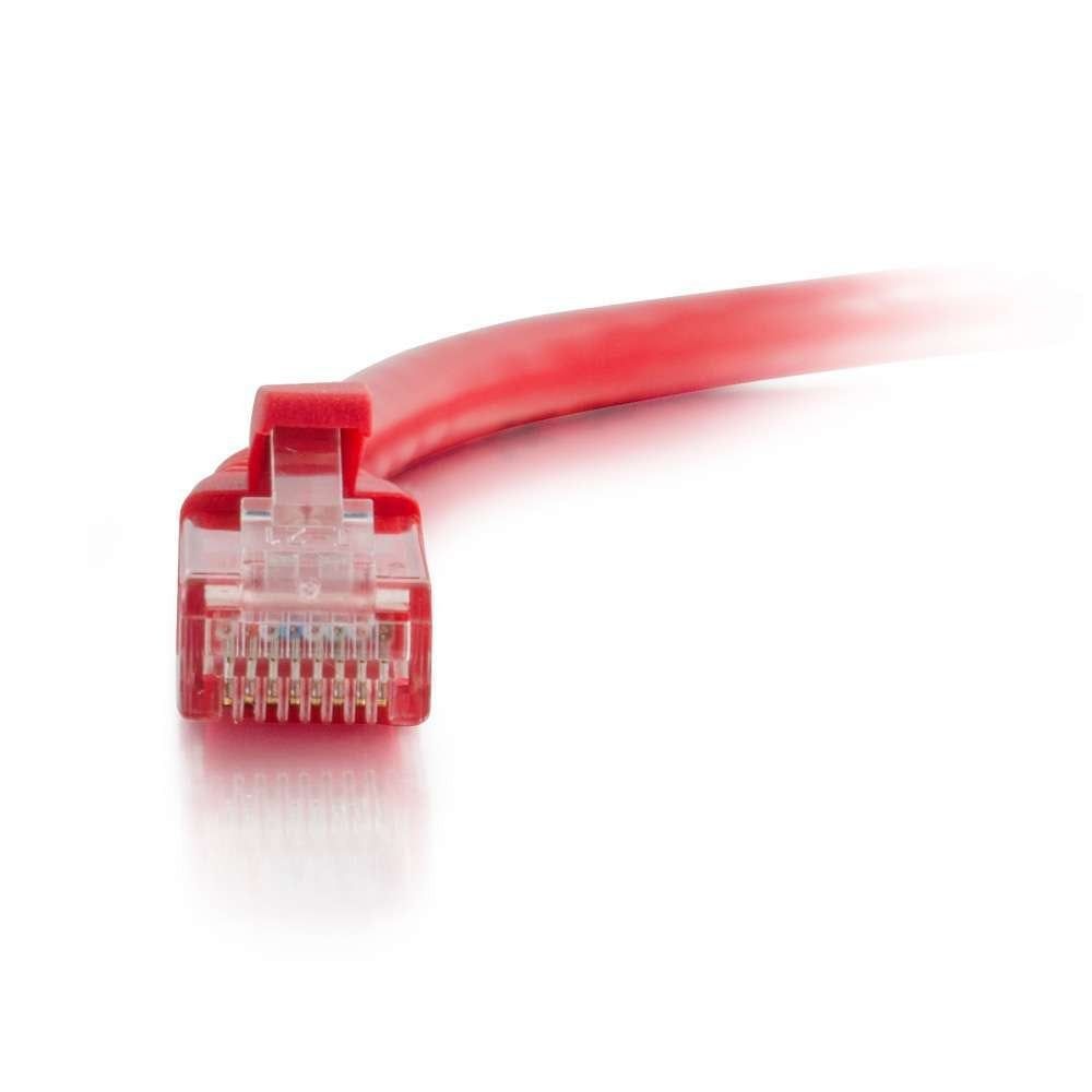 Cbl/5M Red CAT6 PVC Snagless UTP Patch