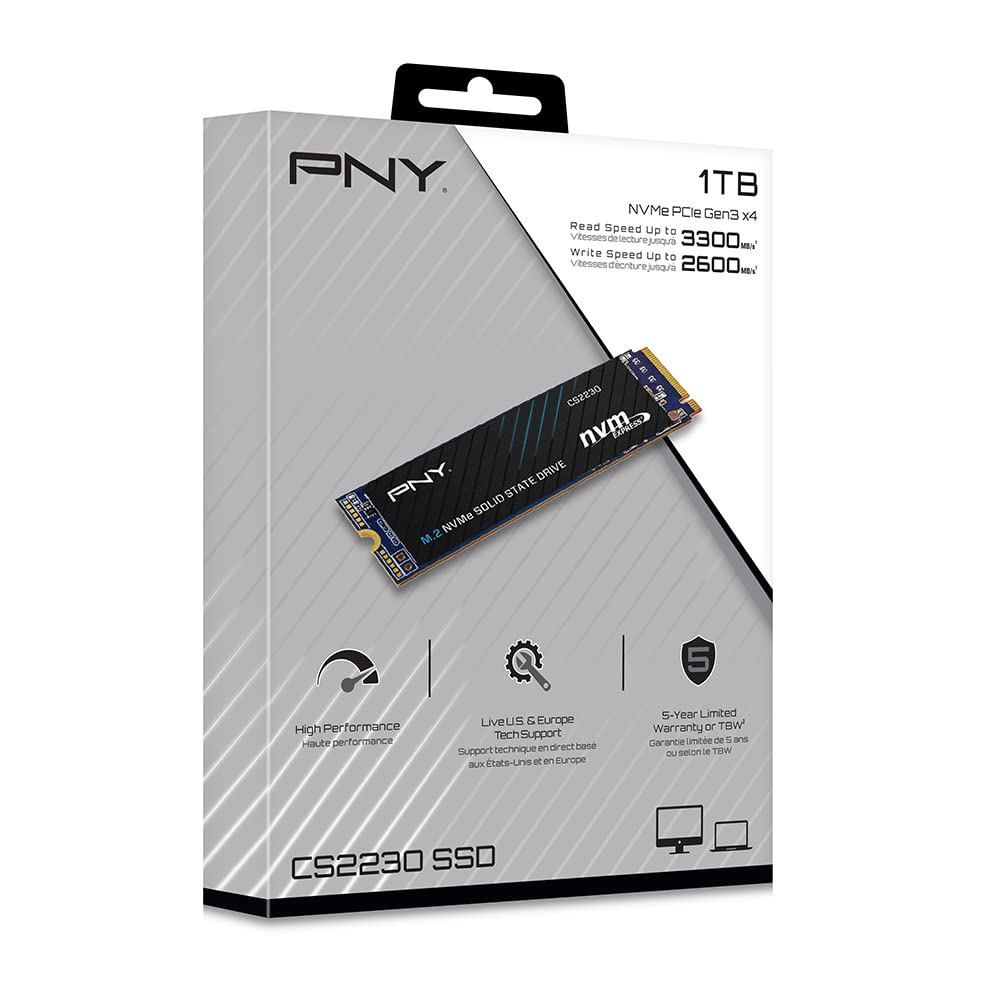 PNY CS2230 SSD M.2 2280 NVME GEN3 1TB