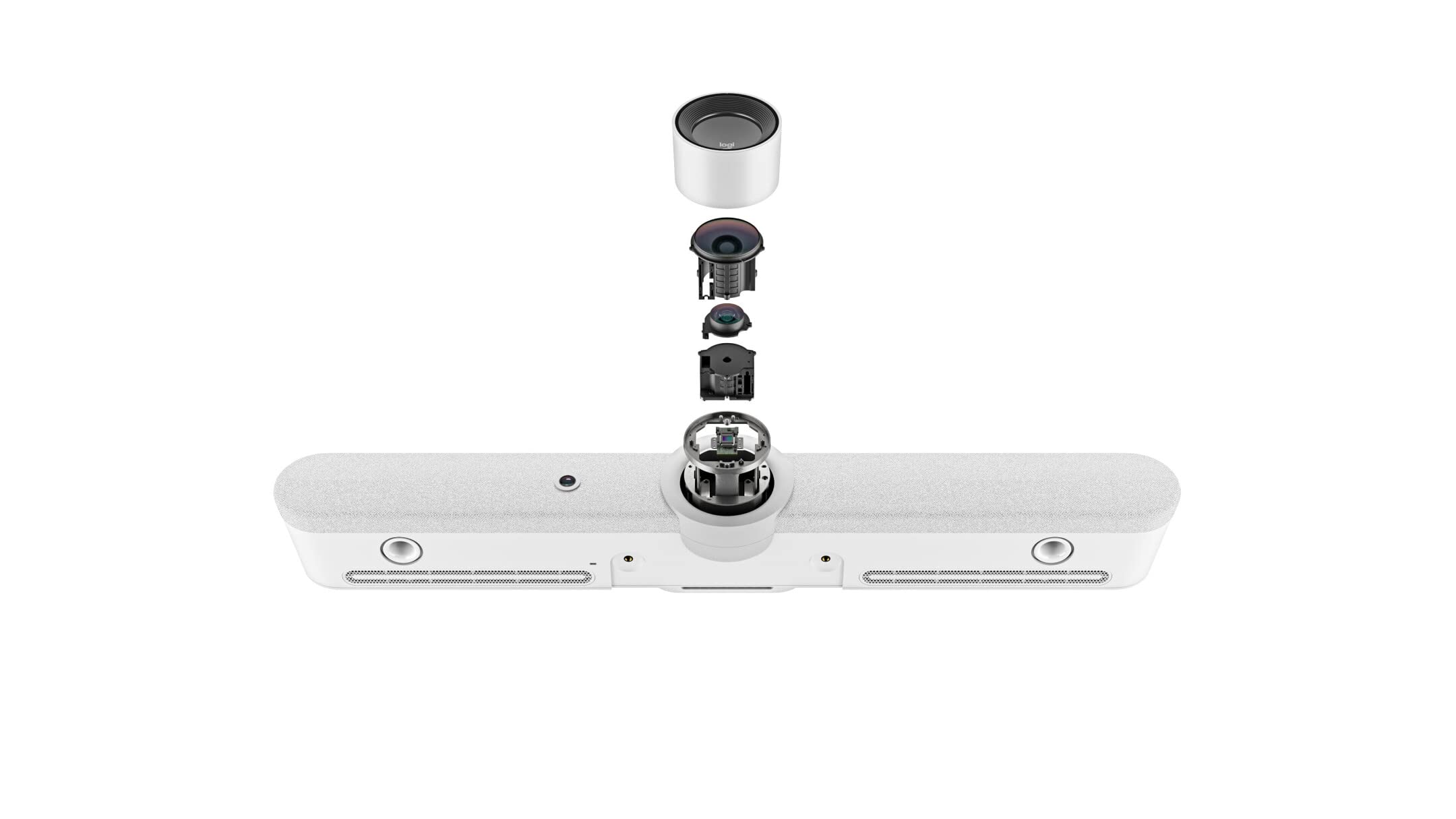 LOGITECH Rally Bar Video conferencing device Zoom Certified white