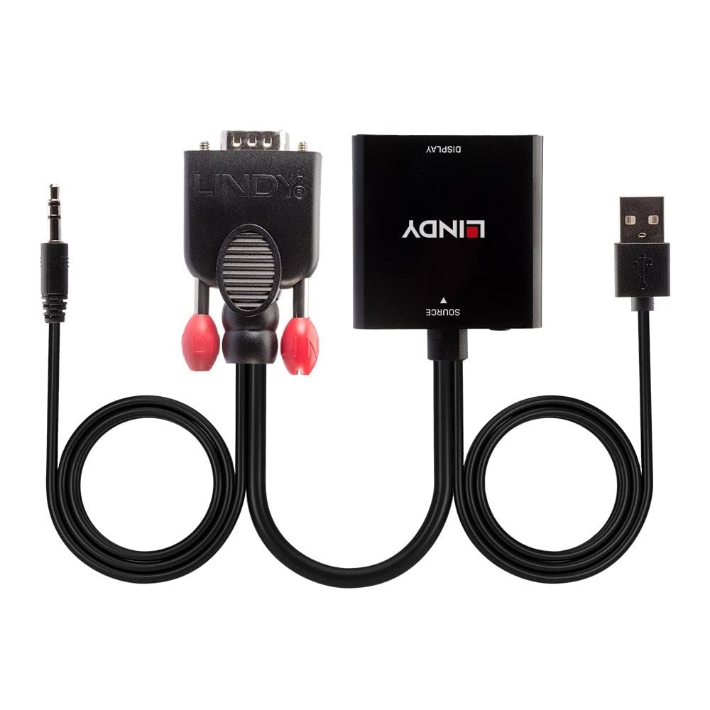 LINDY VGA & Audio to HDMI Converter