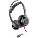POLY Blackwire 7225 Micro Casque sans perche USB-C noir