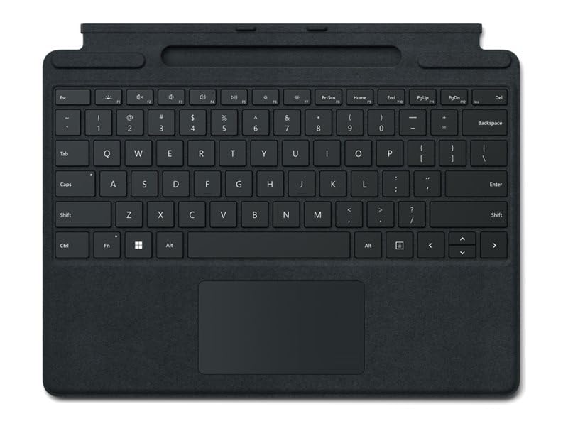MICROSOFT Surface Pro9/10 Typecover with Slim Pen Storage COMM black Germany