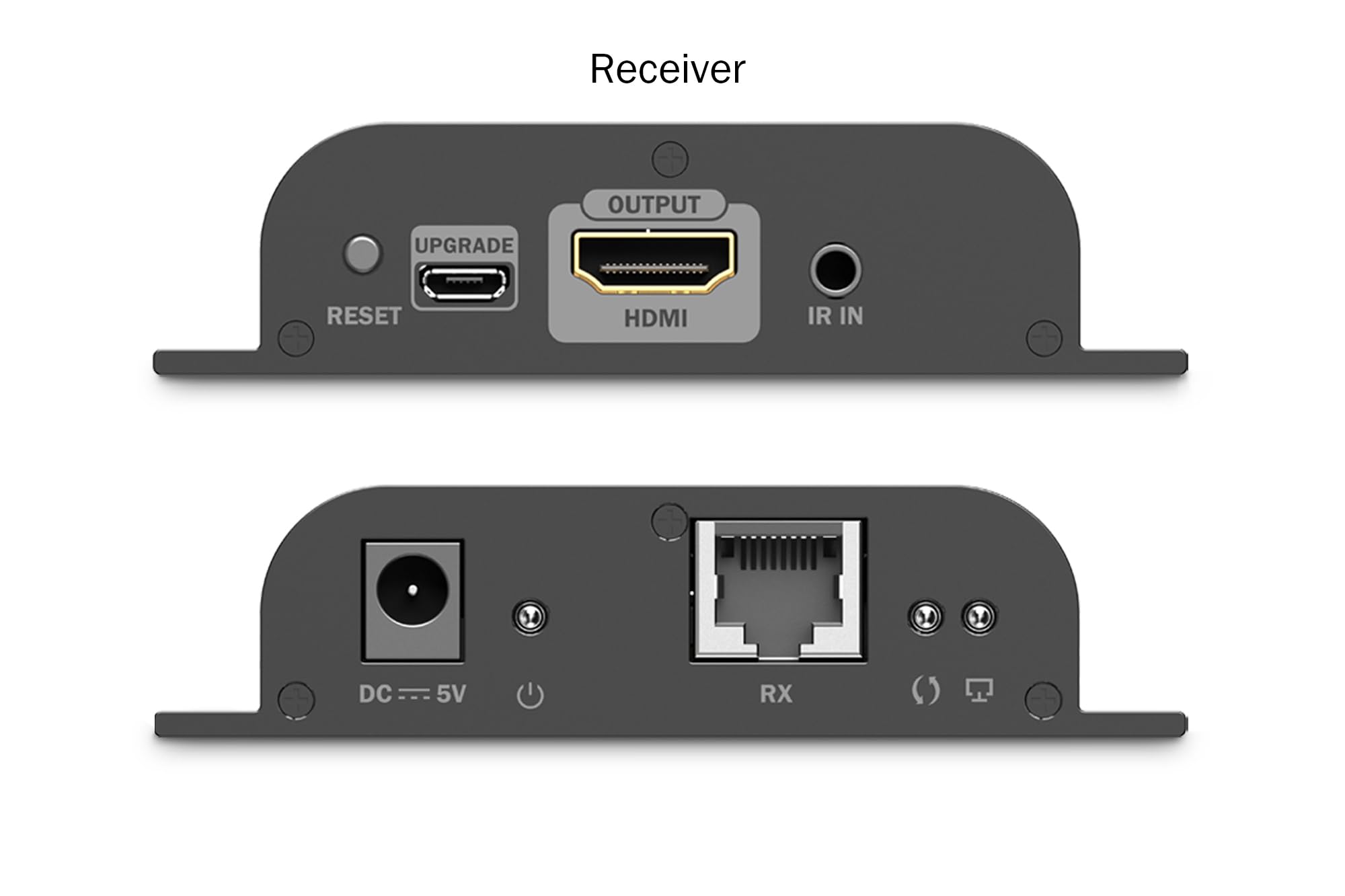 Extenseur HDMI Cat.6 sur IP 1G jusqu'a 120m/200m - récepteur supplémentaire pour DS-55352