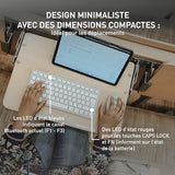 CHERRY Clavier KW-7100 ultra compact Slate Blue