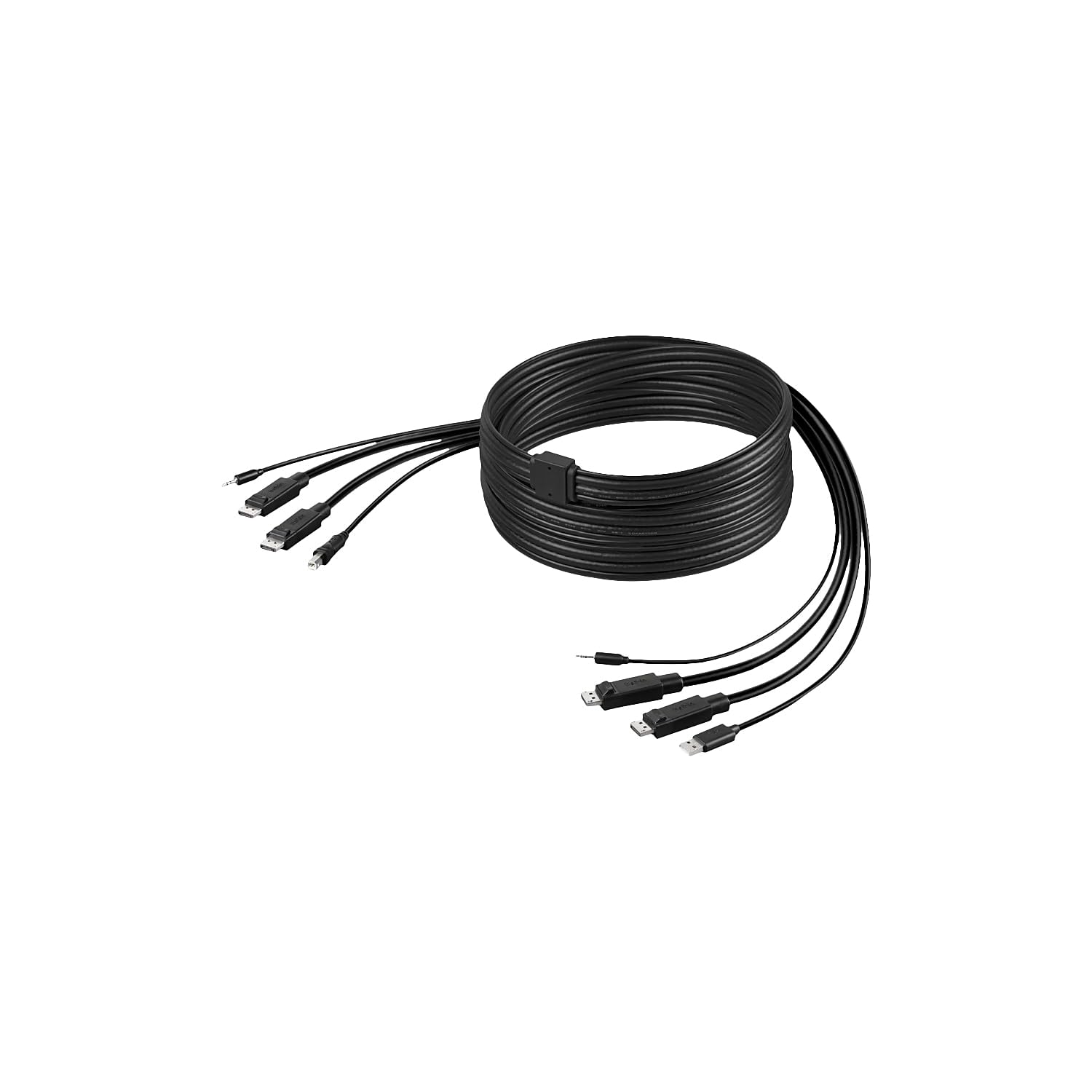 TAA Dual-Head DP to DP KVM Combo