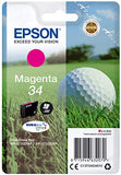 EPSON 2LB Singlepack 34 Ink Magenta DURABrite Ultra 4.2ml Blister w/s