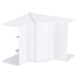 OBO ANGLE INTERIEUR VARIABLE POUR GOULOTTE RAPID 45-2 GK 100x53 PVC BLANC