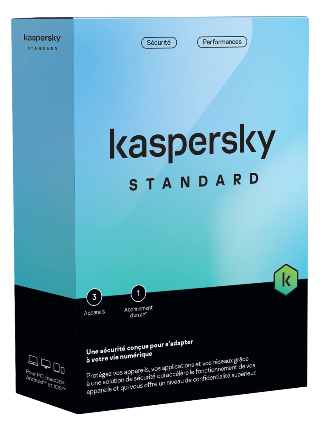 KASPERSKY Standard 3 Postes/1 An