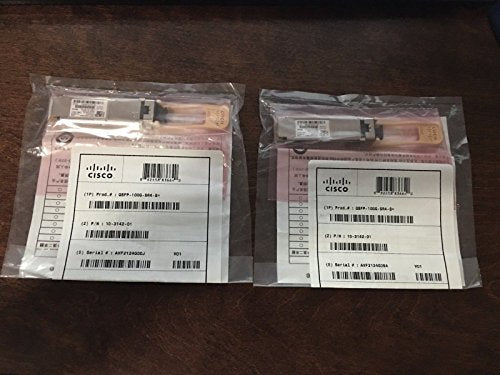 CISCO 100GBASE SR4 QSFP TRANSCEIVER MPO 100M OVER OM4 MMF