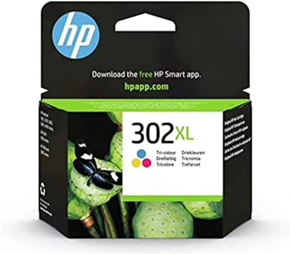 HP 302XL original Ink cartridge F6U67AE UUS Tri-color