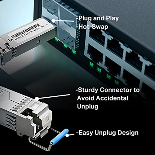 1000Base-BX WDM SFP Module LC 10KM