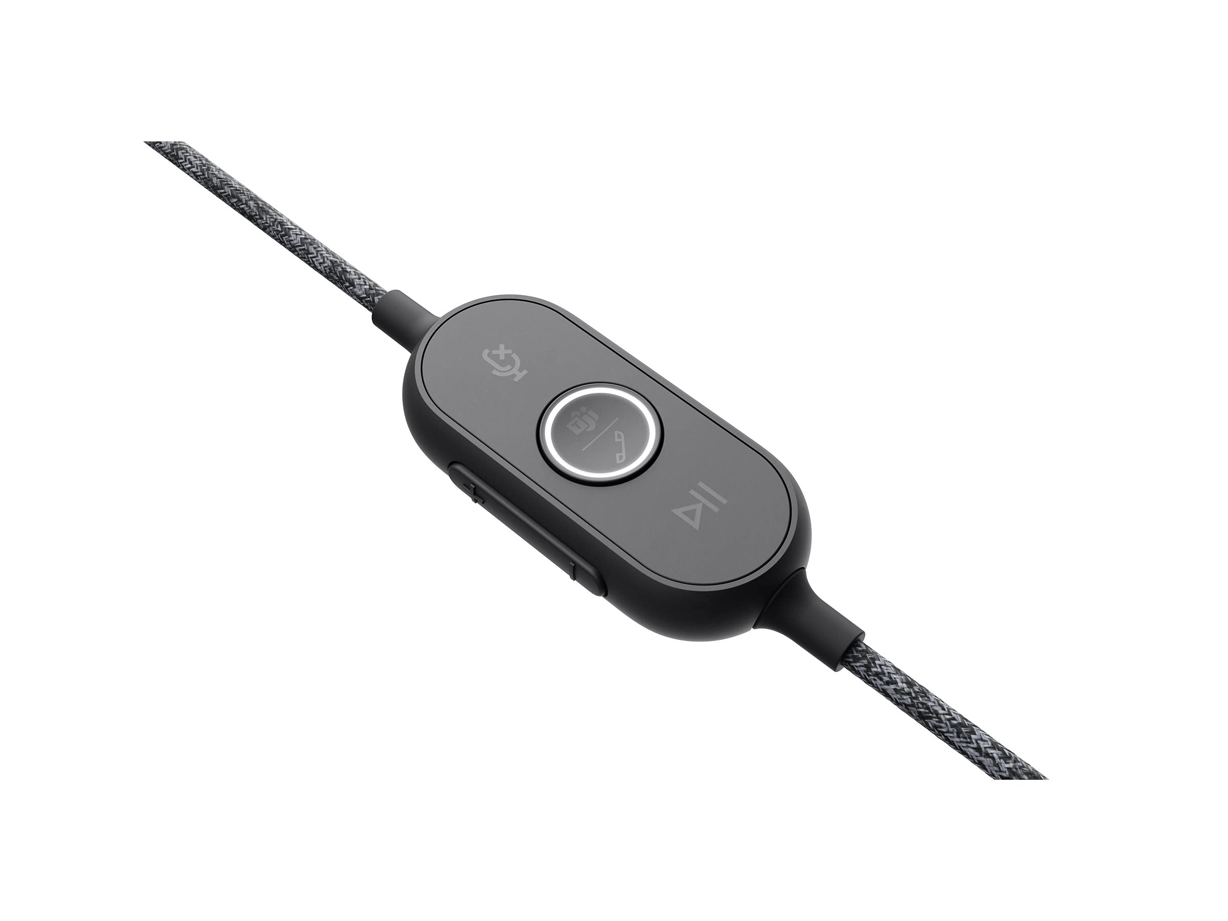 LOGITECH Zone Wired Headset on-ear wired USB-C graphite