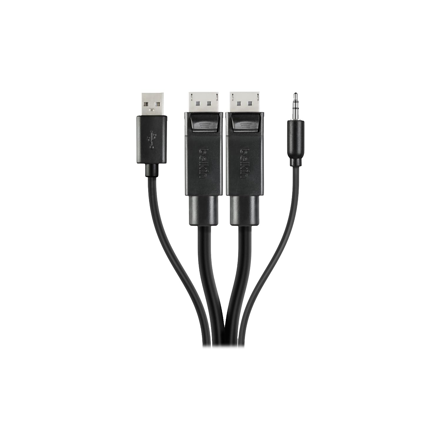 TAA Dual-Head DP to DP KVM Combo