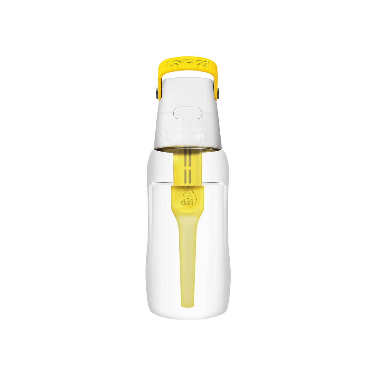 Water filter bottle DAFI Solid 0,5l yellow